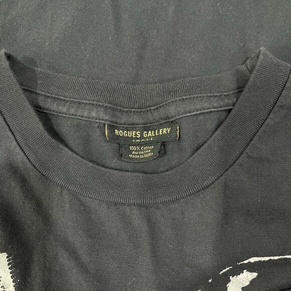 Rogues Gallery Black Sea Life Printed T Shirt Tee Size Small Fish Coral - Picture 5 of 5